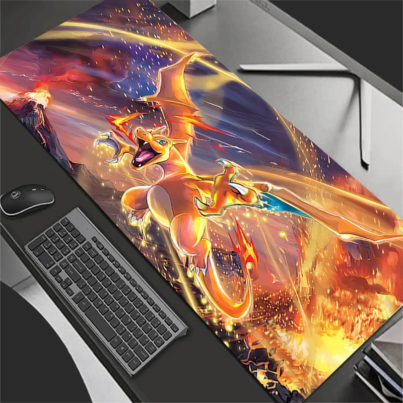 Video Gaming Accessories - لوحة ماوس كبيرة بتصميم أنيمي للألعاب،
