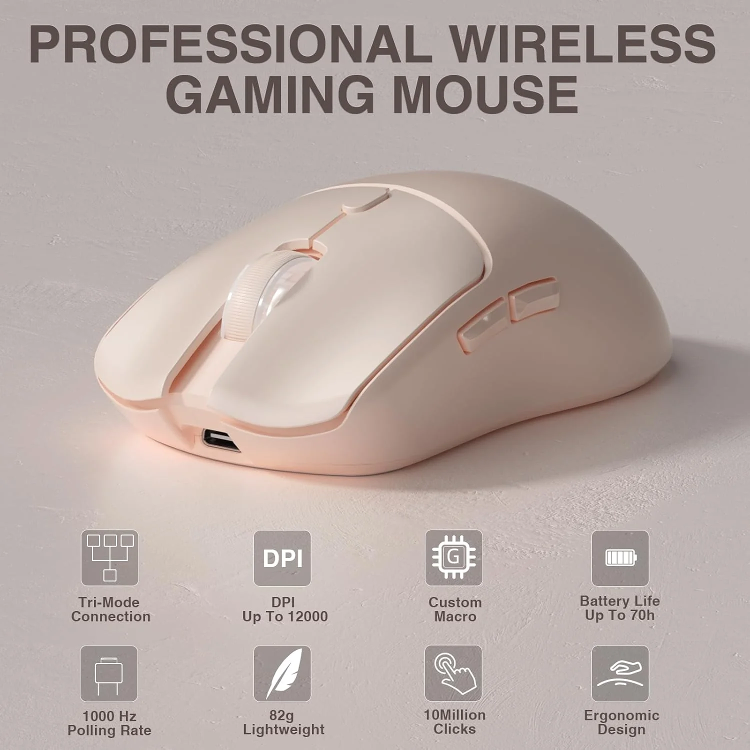 Gaming Accessories For Pc - فأرة ألعاب لاسلكية ثلاثية الأوضاع AULA