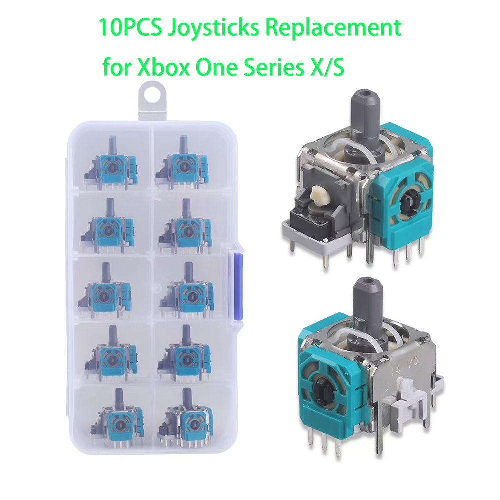 Gaming Accessories For Xbox Series X - 10 قطعة استبدال عصا التحكم التناظرية