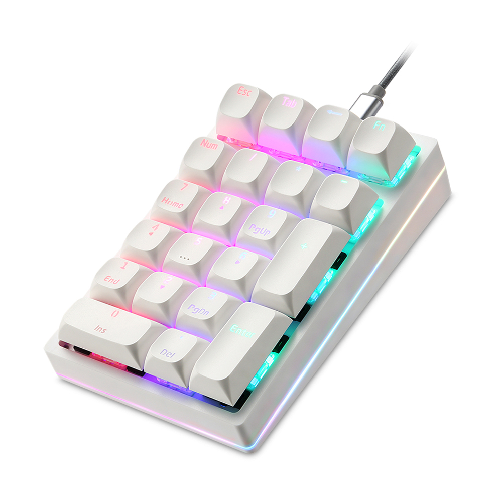 Keyboard Numpad Separate - K24Pro 21 مفتاحًا لوحة أرقام لوحة