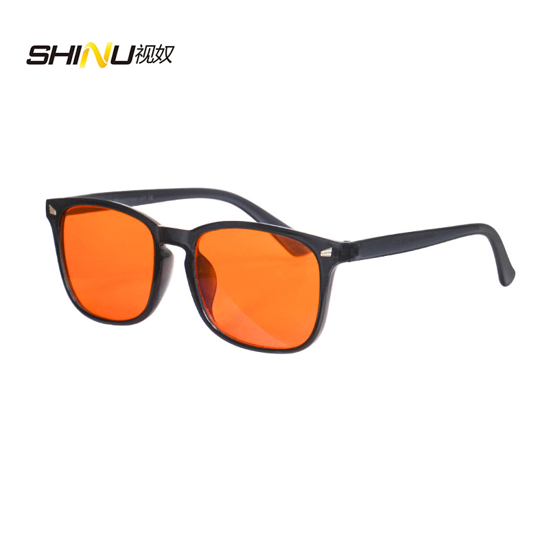 Gaming Glasses Tinted - نظارات SHINU برتقالية ملونة تحجب الضوء