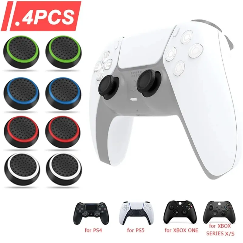 Gaming Accessories For Xbox Series X - 4 قطع من أغطية عصا التحكم