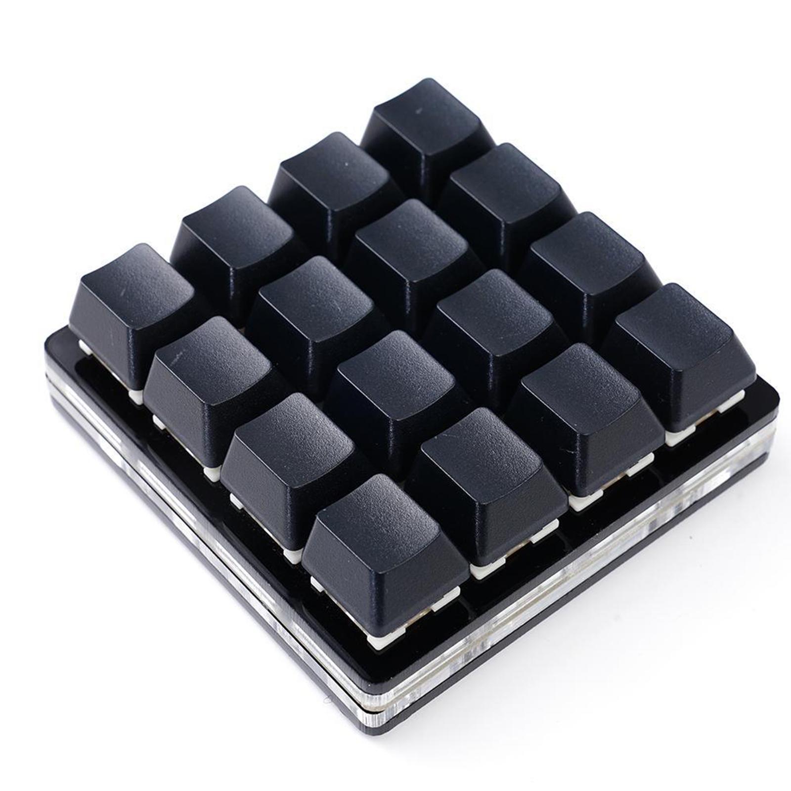 Keyboard Numpad Separate - لوحة مفاتيح ميكانيكية صغيرة سوداء بـ