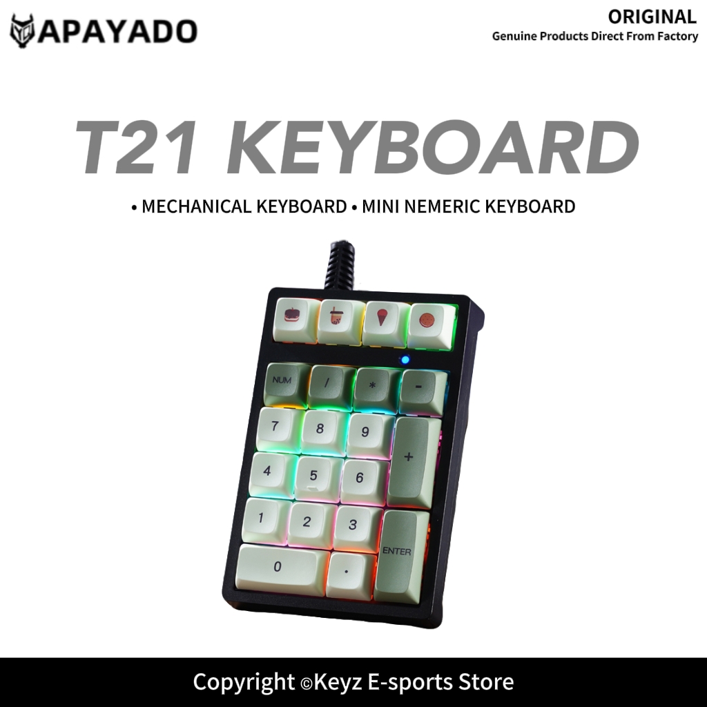 Keyboard Numpad Separate - لوحة مفاتيح رقمية صغيرة سلكية بـ