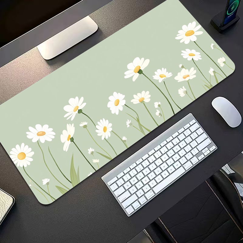 لوحة ماوس كبيرة بتصميم زهور خض - مراجعة Gaming Accessories Officeworks وسعره