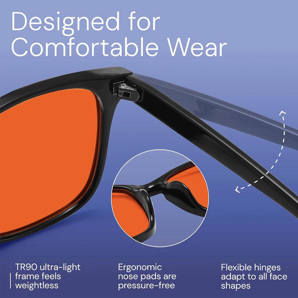 نظارات مضادة للضوء الأزرق بعدس - مراجعة Gaming Glasses Tinted وسعره