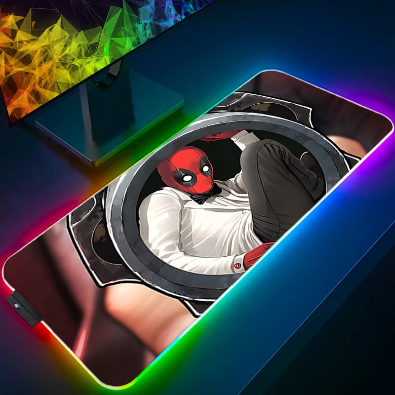 لوحة ماوس LED للألعاب بإضاءة خ - مراجعة Video Gaming Accessories وسعره