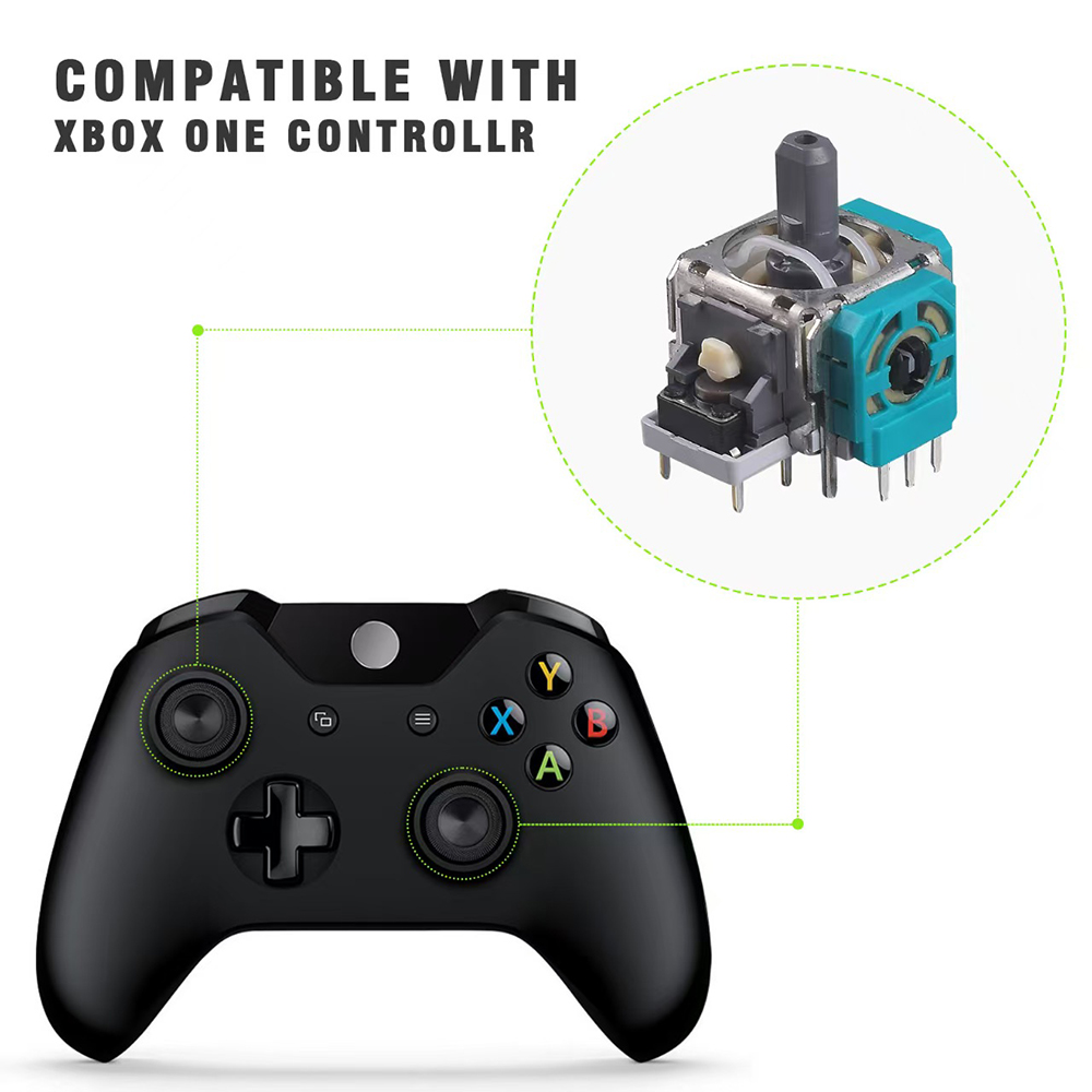10 قطعة استبدال عصا التحكم الت - مراجعة Gaming Accessories For Xbox Series X وسعره