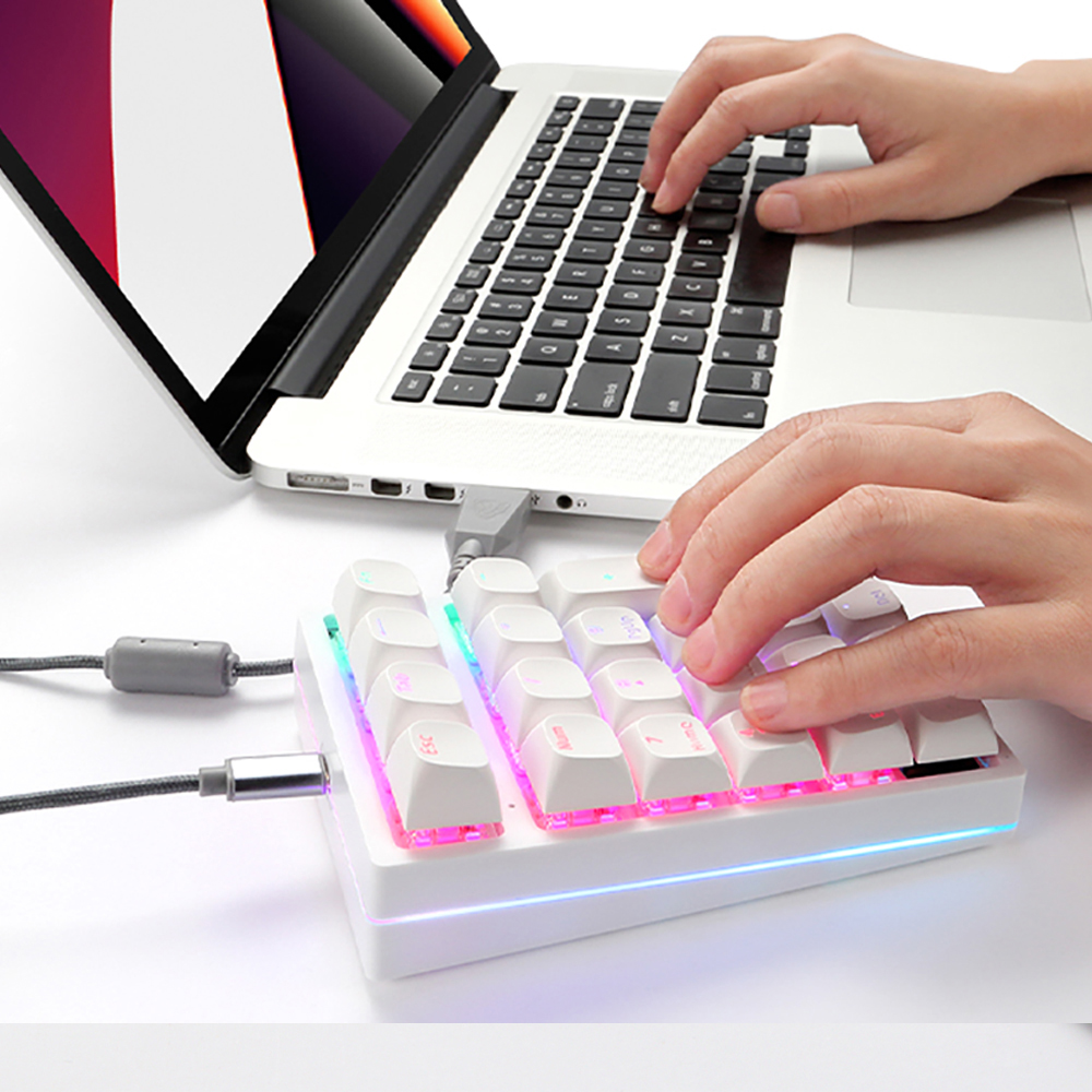 K24Pro 21 مفتاحًا لوحة أرقام ل - مراجعة Keyboard Numpad Separate وسعره