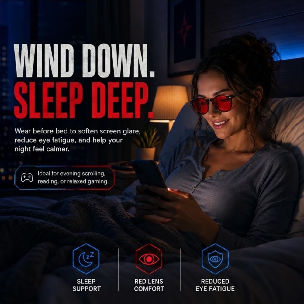 نظارات ألعاب تمنع إرهاق العين، - مراجعة Gaming Glasses Tinted وسعره