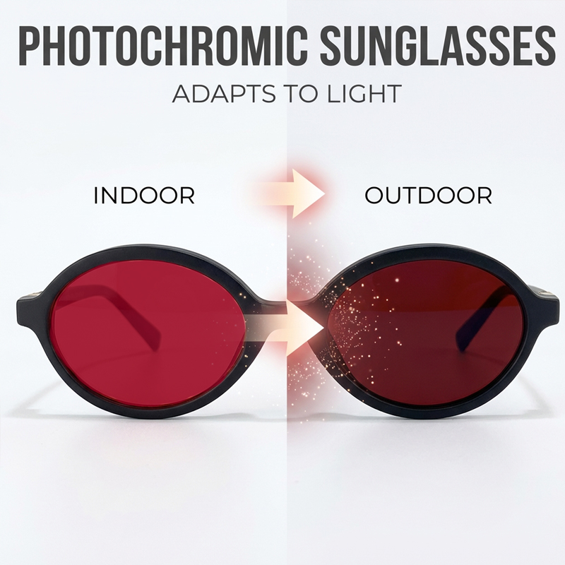 نظارات بيضاوية مضادة للضوء الأ - مراجعة Gaming Glasses Tinted وسعره