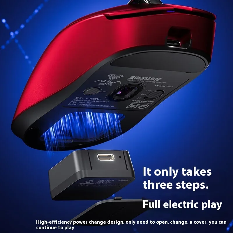 ماوس ماوس AULA SC900 Paw3950 ث - مراجعة Gaming Accessories For Pc وسعره