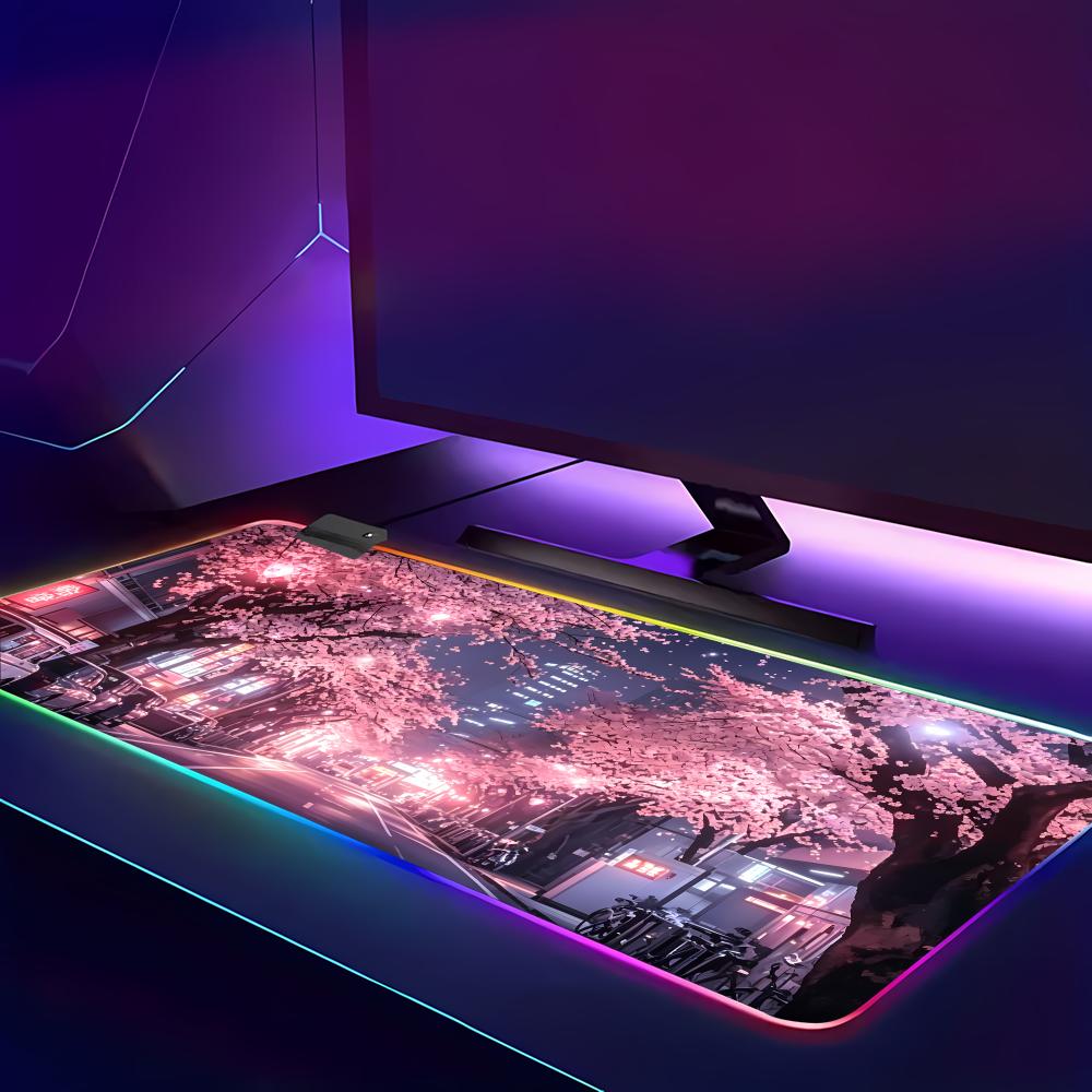 لوحة ماوس RGB بتصميم الشارع ال - مراجعة Gaming Accessories Officeworks وسعره