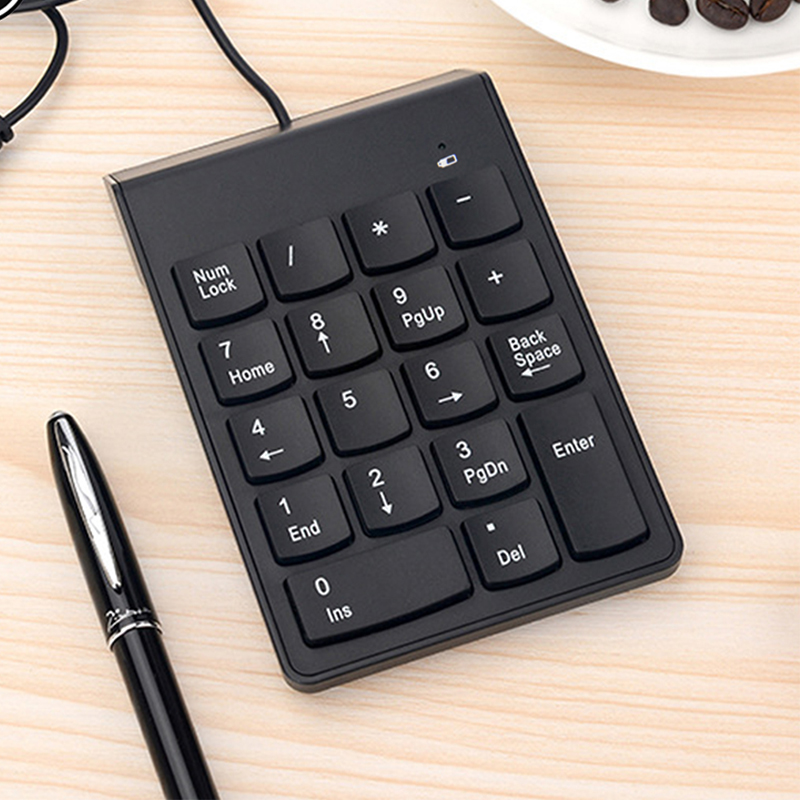 لوحة مفاتيح رقمية USB سلكية بـ - مراجعة Keyboard Numpad Separate وسعره