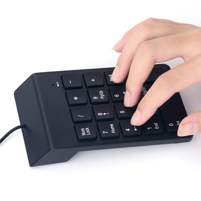 لوحة مفاتيح رقمية USB سلكية بـ - مراجعة Keyboard Numpad Separate وسعره