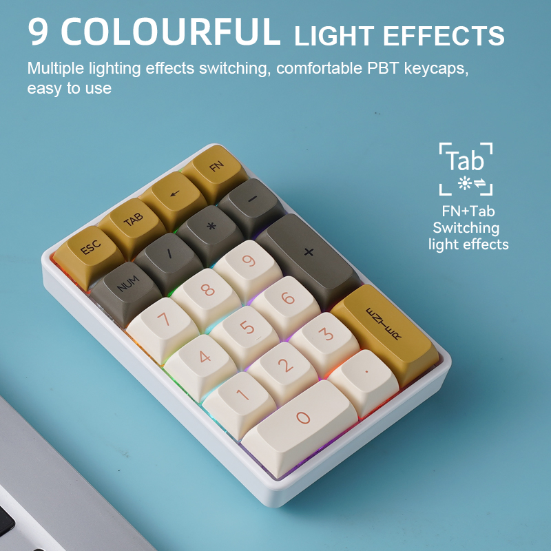 لوحة مفاتيح رقمية ميكانيكية ثل - مراجعة Keyboard Numpad Separate وسعره